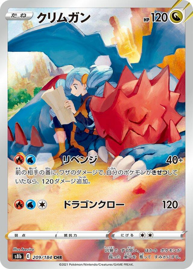 Druddigon 209/184 s8b VMAX Climax CHR AR ART Rare