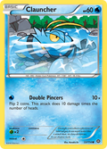 Clauncher 33/114 STS Steam Siege Pokemon Lightly Played