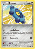 Bronzor 60/124 FCO Fates Collide Pokemon Lightly Played