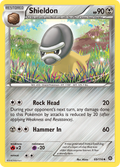 Shieldon 69/114 STS Steam Siege Pokemon Lightly Played