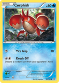 Corphish 42/160 PRC Primal Clash Pokemon Lightly Played
