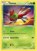 Yanma 6/114 STS Steam Siege Pokemon Lightly Played
