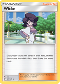 Wicke 127/147 BUS Burning Shadows Pokemon Lightly Played