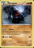 Nosepass 78/160 PRC Primal Clash Pokemon Lightly Played