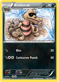 Krokorok 69/116 PLF Plasma Freeze Pokemon Lightly Played