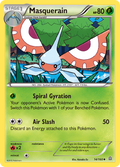 Masquerain 14/160 PRC Primal Clash Pokemon Lightly Played