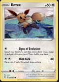 Eevee 052/072 SHF Shining Fates Pokemon Lightly Played