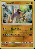 Gigalith 71/149 SM01 SM Base Set Pokemon Reverse Holo Lightly Played