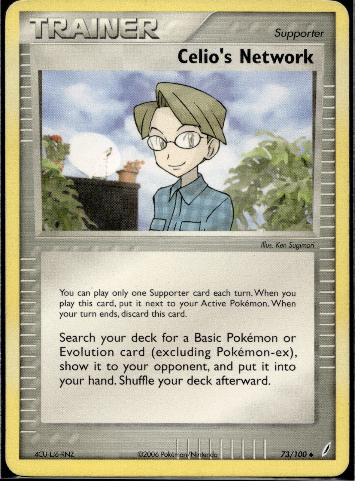 Celio's Network 73/100 CG Crystal Guardians Pokemon Lightly Played