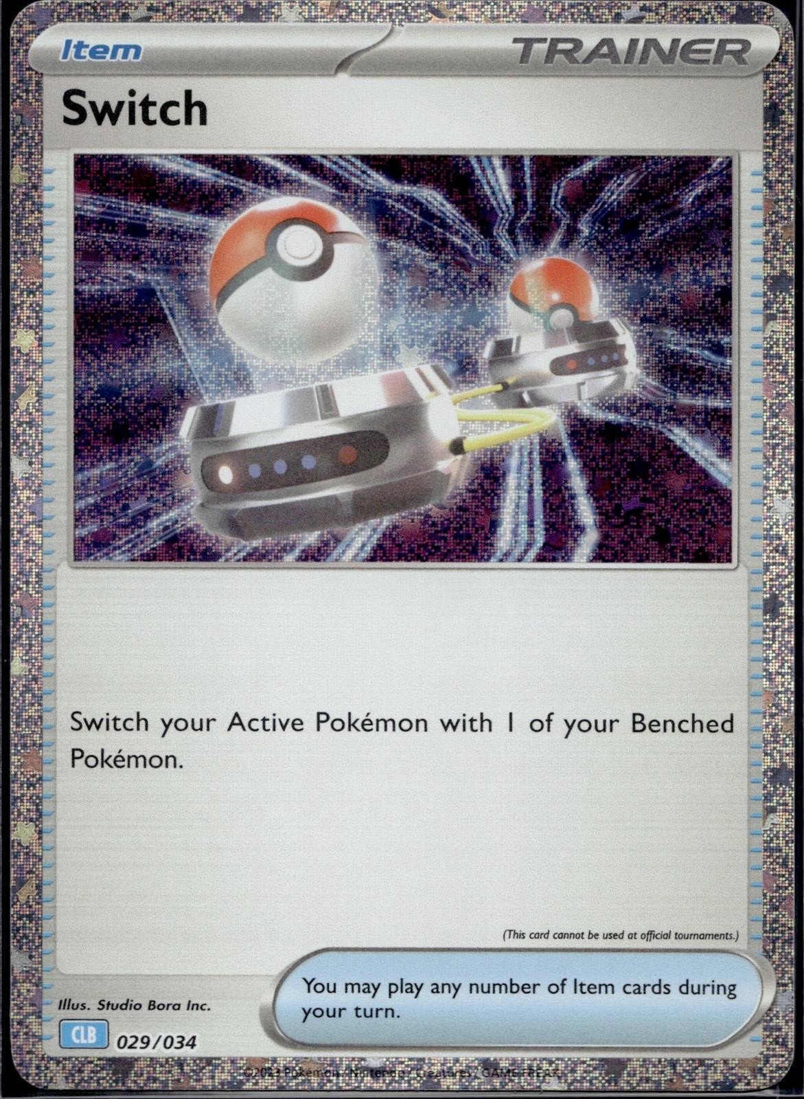Switch (CLB) 029/034 CL Trading Card Game Classic Pokemon Holo Near Mint