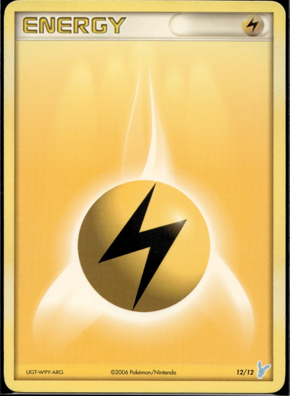 Lightning Energy 12/12 EX Trainer Kit 2 Minun Pokemon Lightly Played