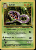 Arbok 31/62 FO Fossil Pokemon Unlimited Lightly Played