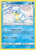 Alolan Sandshrew 19/145 SM02 Guardians Rising Pokemon Lightly Played
