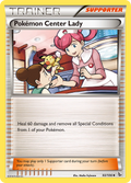 Pokemon Center Lady 93/106 FLF Flashfire Pokemon Lightly Played