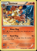 Simisear 24/162 BKT BREAKthrough Pokemon Lightly Played
