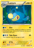 Lanturn 58/160 PRC Primal Clash Pokemon Lightly Played