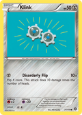 Klink 71/114 STS Steam Siege Pokemon Lightly Played