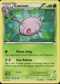 Cascoon 6/108 ROS Roaring Skies Pokemon Lightly Played
