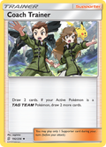 Coach Trainer 192/236 UNM Unified Minds Pokemon Lightly Played