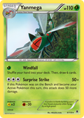 Yanmega 4/119 PHF Phantom Forces Pokemon Lightly Played