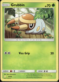 Grubbin 16/30 SMK1 SM Trainer Kit: Lycanroc & Alolan Raichu Pokemon Near Mint