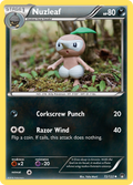 Nuzleaf 72/122 BKP BREAKpoint Pokemon Lightly Played