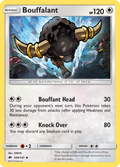 Bouffalant 108/147 BUS Burning Shadows Pokemon Lightly Played