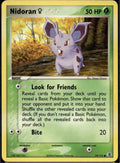 Nidoran 70/112 RG FireRed & LeafGreen Pokemon Lightly Played