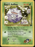 Koga's Koffing 79/132 G2 Gym Challenge Pokemon Unlimited Lightly Played