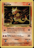 Magmar 39/62 FO Fossil Pokemon Unlimited Lightly Played