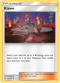 Kiawe 116/147 BUS Burning Shadows Pokemon Lightly Played