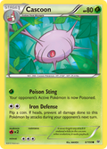 Cascoon 6/108 ROS Roaring Skies Pokemon Lightly Played