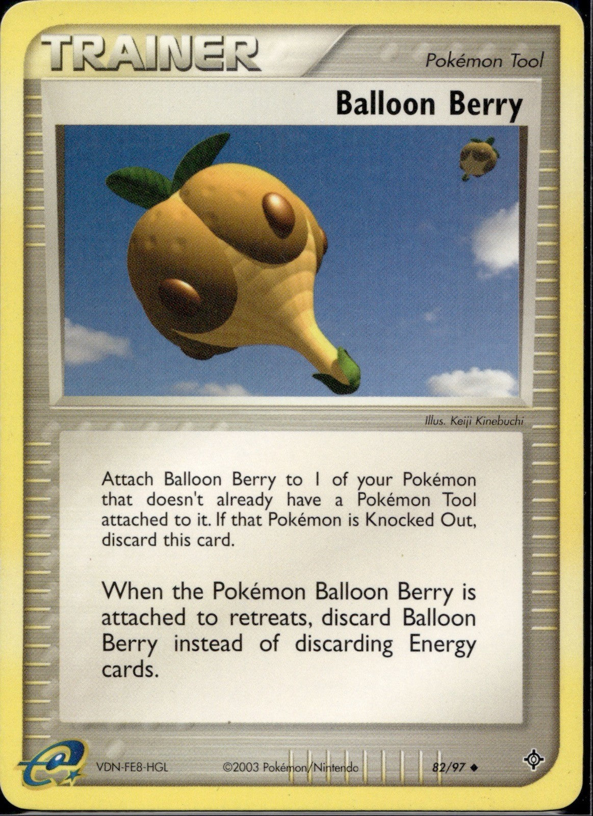 Balloon Berry 82/97 DR Dragon Pokemon Lightly Played