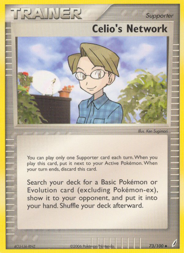 Celio's Network 73/100 CG Crystal Guardians Pokemon Lightly Played