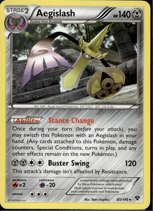 Aegislash 85/146 XY XY Pokemon Lightly Played