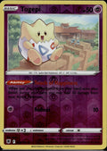 Togepi 055/189 ASR Astral Radiance Pokemon Reverse Holo Lightly Played