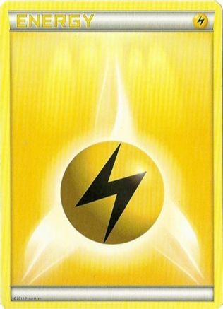 Lightning Energy (2013 Unnumbered) PR Deck Exclusives Pokemon Holo LP