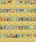 30th Celebration Pikachu Complete Set Of 30 Holo Pokemon TCG Card Japanese NM
