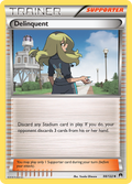 Delinquent 98/122 BKP BREAKpoint Pokemon Lightly Played