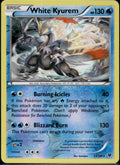 White Kyurem 21/124 FCO Fates Collide Pokemon Reverse Holo Lightly Played