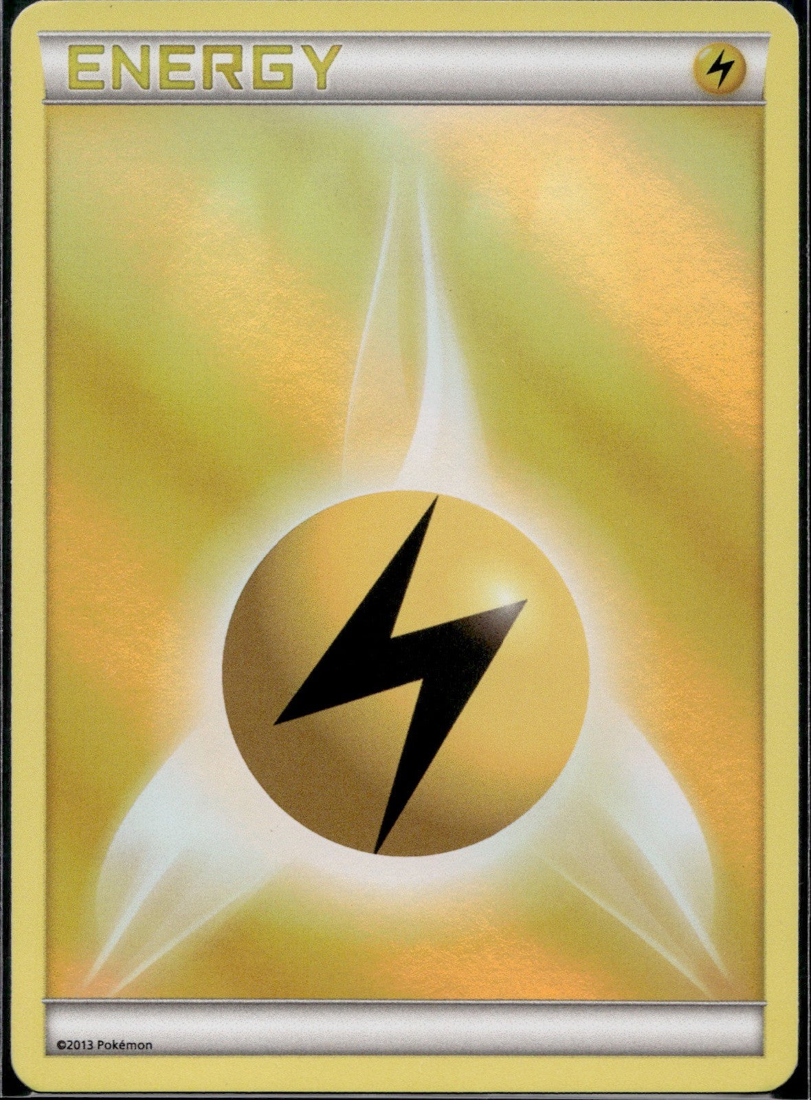 Lightning Energy (2013 Unnumbered) PR Deck Exclusives Pokemon Holo LP