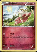 Flabebe 101/162 BKT BREAKthrough Pokemon Lightly Played