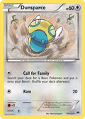 Dunsparce 90/122 BKP BREAKpoint Pokemon Lightly Played