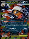 Mega Scrafty ex 135/217 ASC Ascended Heroes Pokemon Holo Near Mint