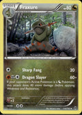 Fraxure 110/162 BKT BREAKthrough Pokemon Lightly Played