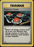 Pokemon Center 85/102 BS Base Set Unlimited Pokemon Lightly Played