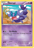 Skorupi 53/122 BKP BREAKpoint Pokemon Lightly Played