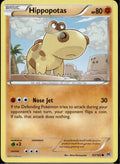 Hippopotas 83/162 BKT BREAKthrough Pokemon Lightly Played