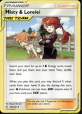 Misty & Lorelei 199/236 CEC Cosmic Eclipse Pokemon Lightly Played