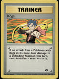 Koga 106/132 G2 Gym Challenge Pokemon Unlimited Lightly Played